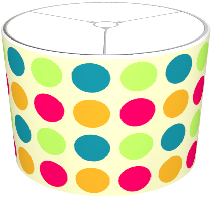 Candy Dotted Pattern - Circle (674x516), Png Download