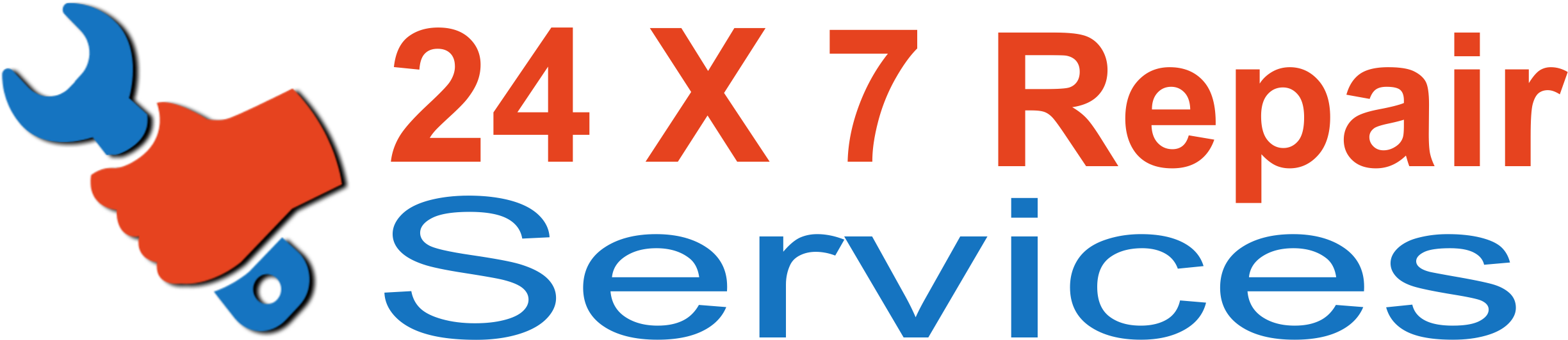 We Work Hard To Deliver The Best Services And Customer - Television (2455x541), Png Download