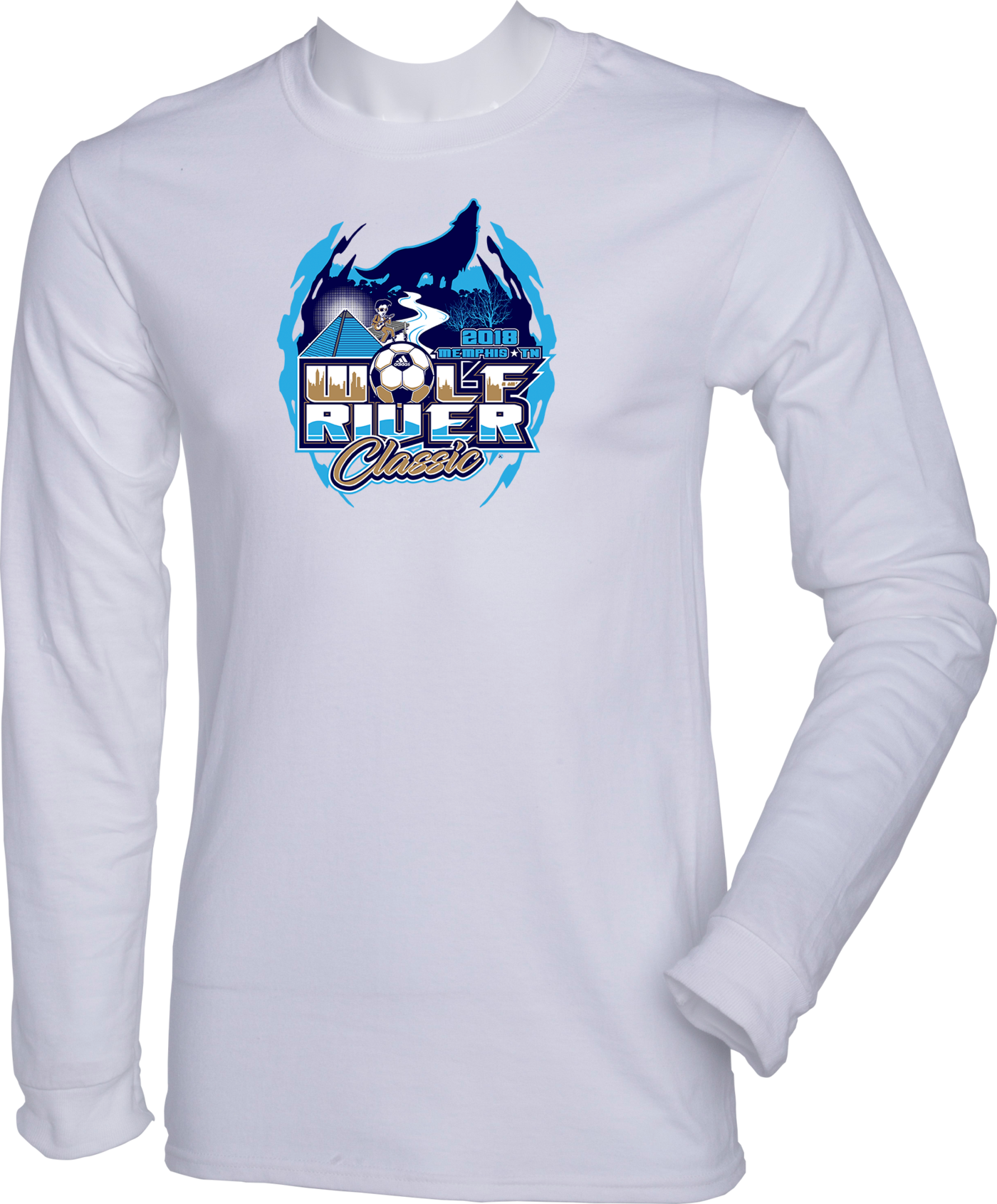 2018 Adidas Wolf River Classic (1400x1690), Png Download