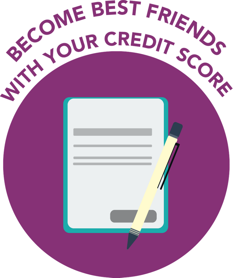 Become Best Friends With Your Credit Score - Cedar Hollow Public School (800x954), Png Download