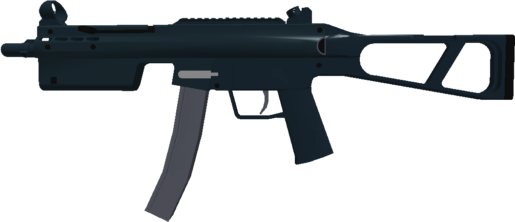 Mp10 1 - Phantom Forces Gun Png (1103x546), Png Download