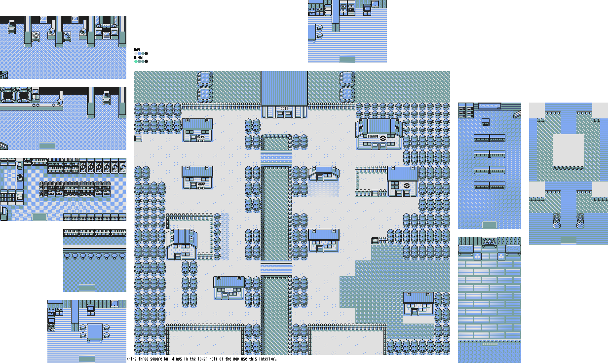 Click For Full Sized Image Newtype - Pokemon Spaceworld Canalave (1232x736), Png Download