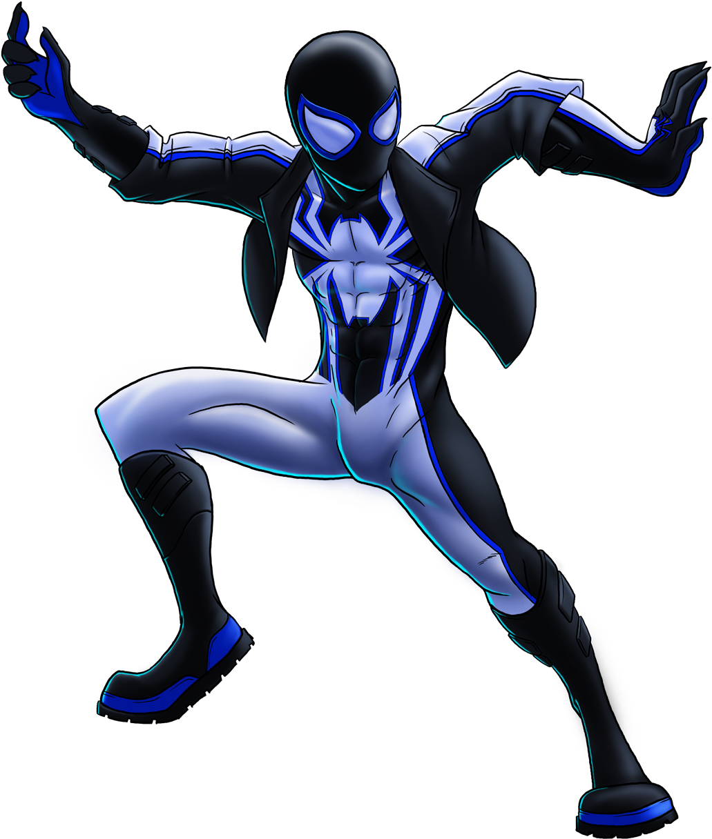 "wolf-spider" - Wolf Spider Man (1083x1280), Png Download