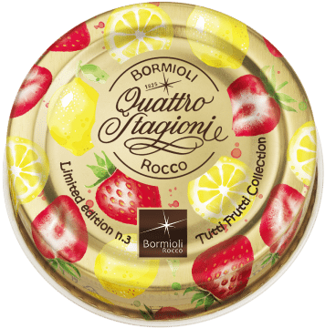 Tappo Quattro Stagioni Tuttifrutti 56mm - Quattro Stagioni (600x600), Png Download