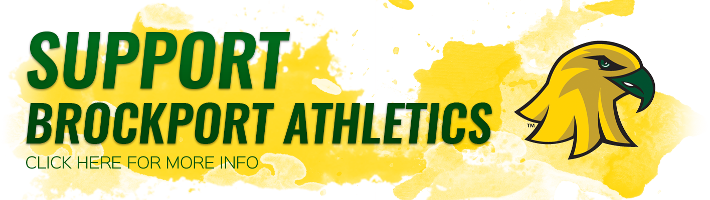 Support Brockport Athletics - Wincraft Brockport Golden Eagles 27'' X 37'' Vertical (1416x400), Png Download