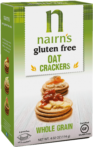 Usa Wholegrain Crackers - Nairn's Gluten Free Cracked Black Pepper Cracker 114g (650x513), Png Download