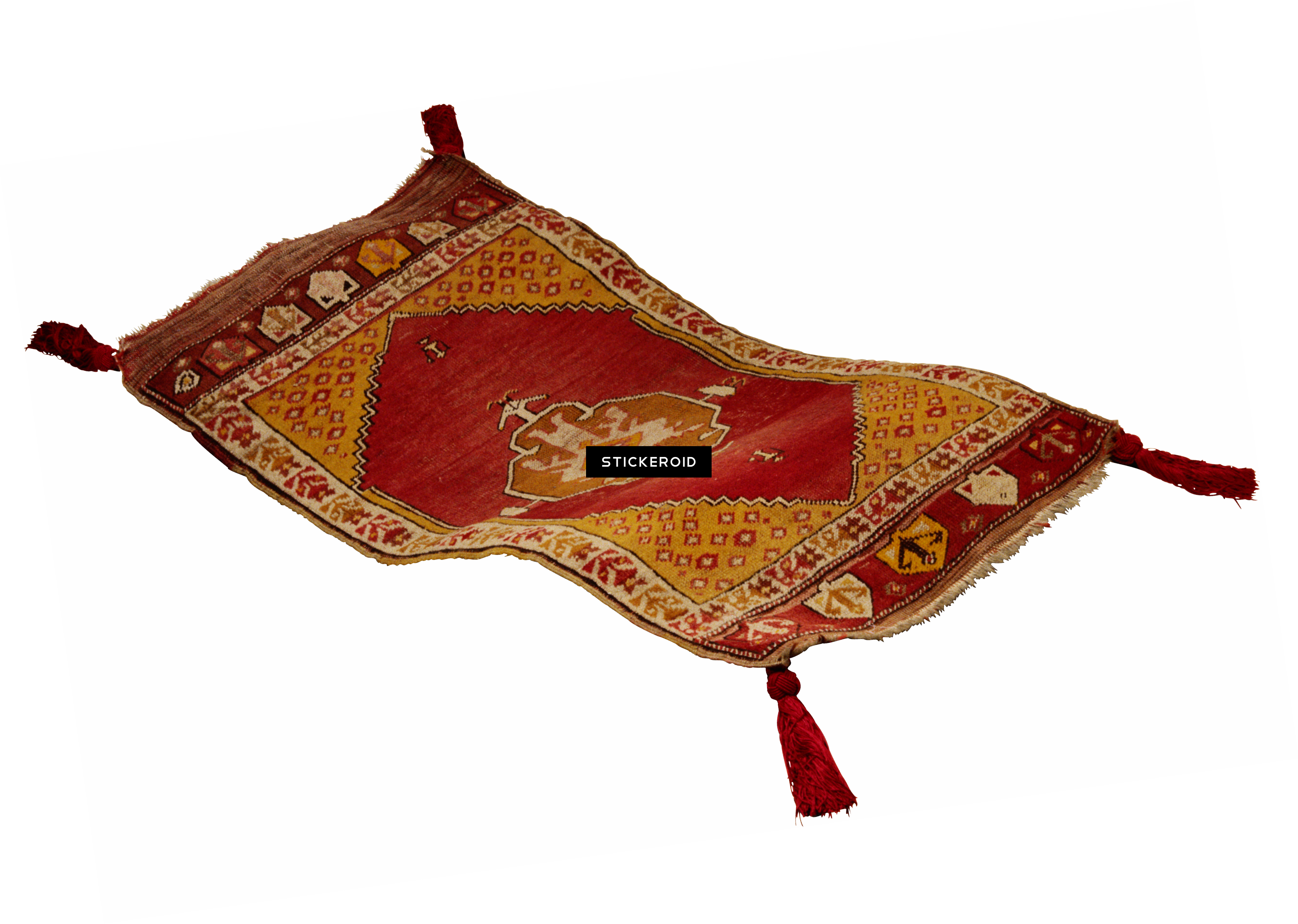 Carpet - Persian Magic Carpet (3721x2649), Png Download