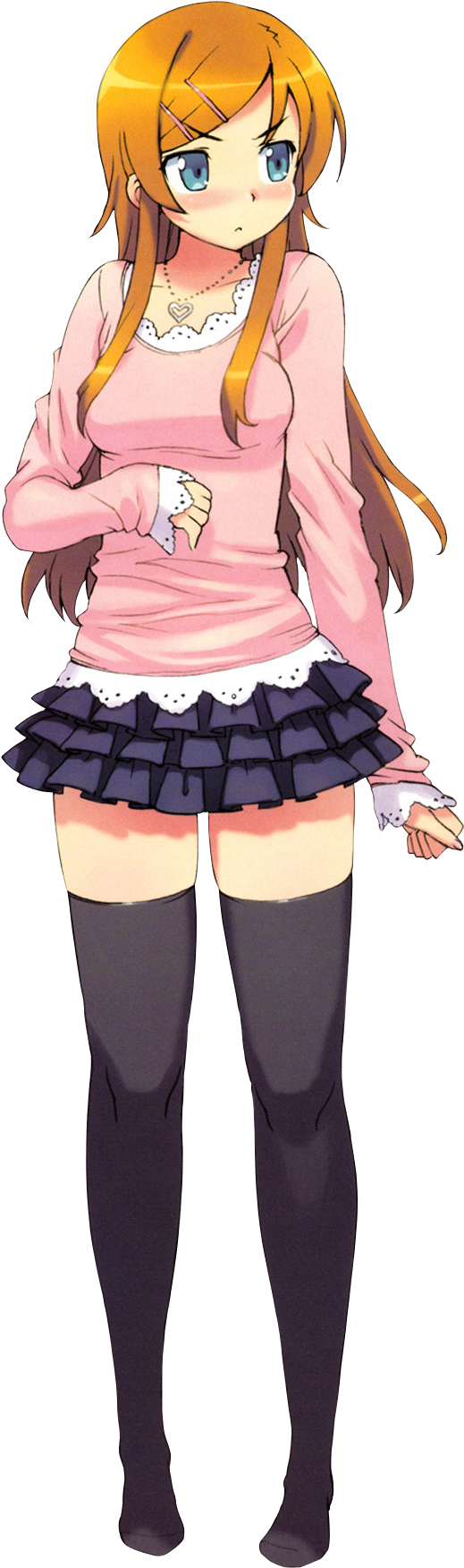 Thumb Image - Anime Cuerpo Completo Femenino (601x1815), Png Download