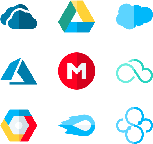 Cloud Storage Logo - Cloud Storage Logos (600x564), Png Download