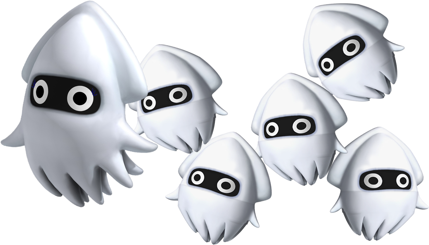 Super Mario Water Enemies (1600x1024), Png Download