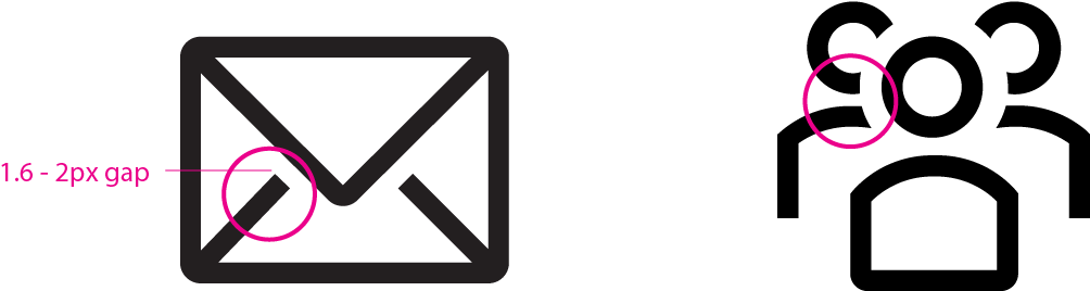 Icons Come In Different Shapes And Sizes - Icon (1198x392), Png Download