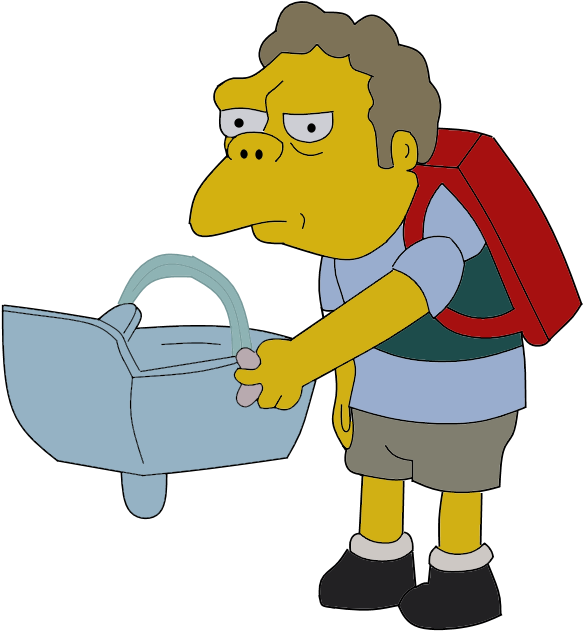 Little Moe - Moe Szyslak (600x800), Png Download