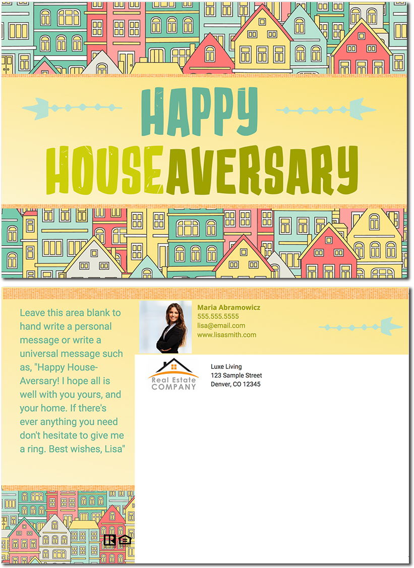 Real Estate Postcard - Postcard (900x1196), Png Download