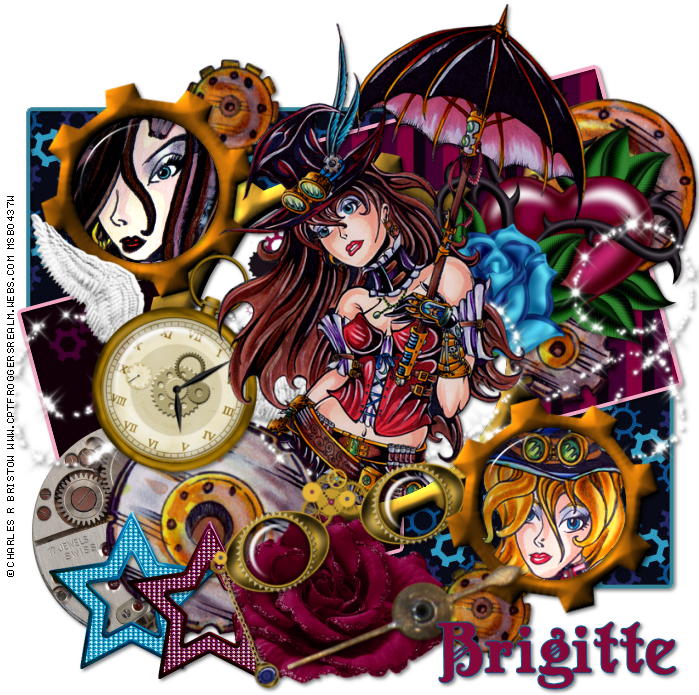 Photo Charles Bristow Steampunk Bw Zpshg3koiyj - Steampunk Fashion (699x695), Png Download