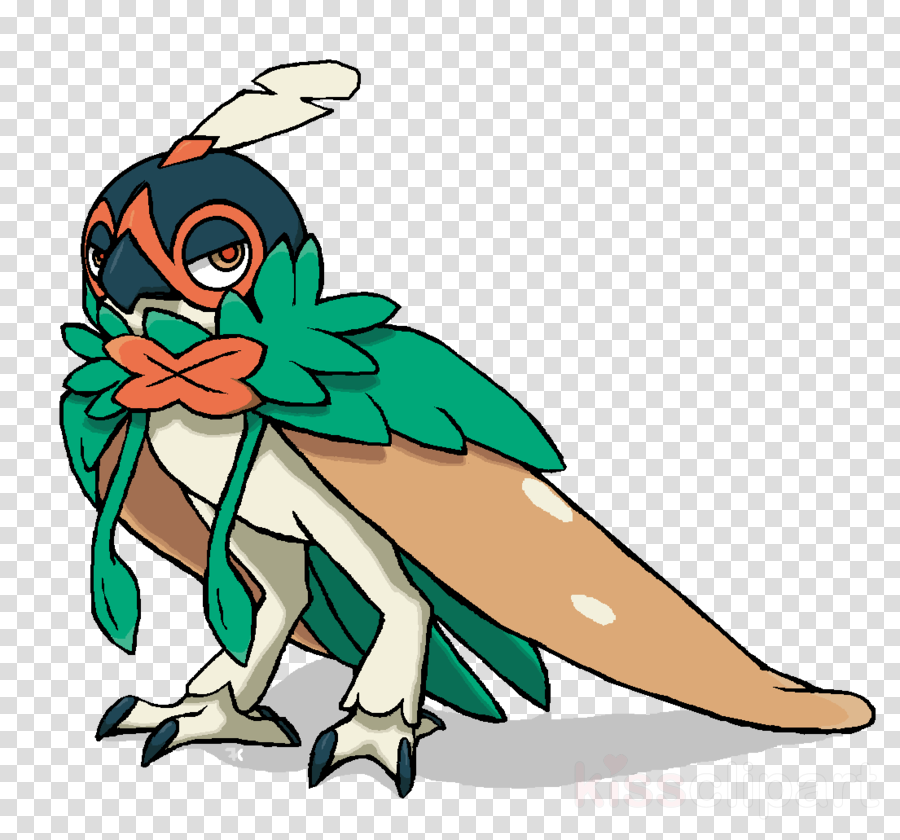 Decidueye Dream World Art Clipart Art Ash Ketchum Incineroar - Decidueye Dream World Art (900x840), Png Download