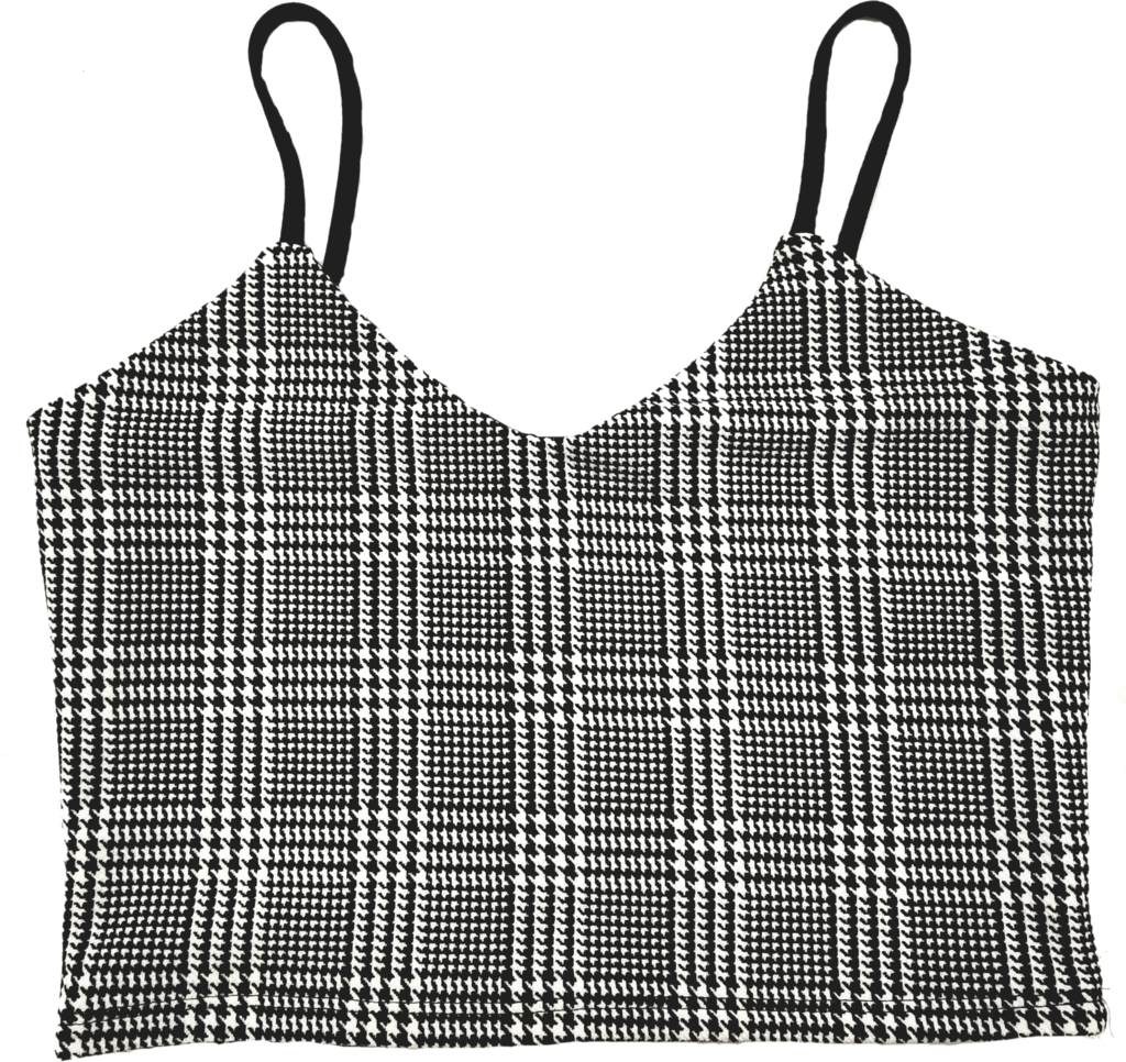 Cheryl Creations Kids - Plaid Crop Top Png (1024x966), Png Download