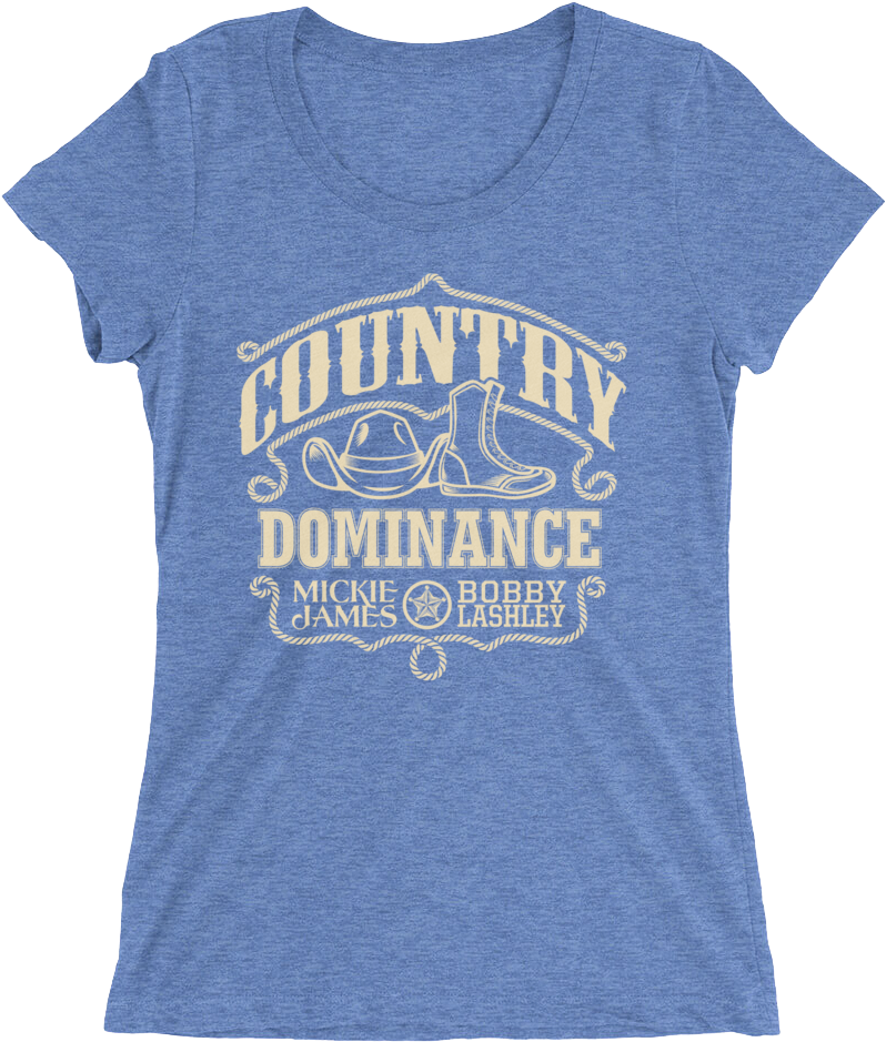 Bobby Lashley & Mickie James Mmc "country Dominance" - Puerto Rico Shirt - Women Shirt - Puerto Rico Strong (1000x1000), Png Download