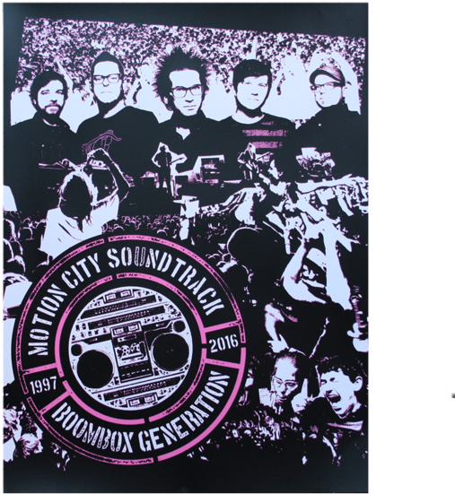 Boombox Generation Poster (600x600), Png Download