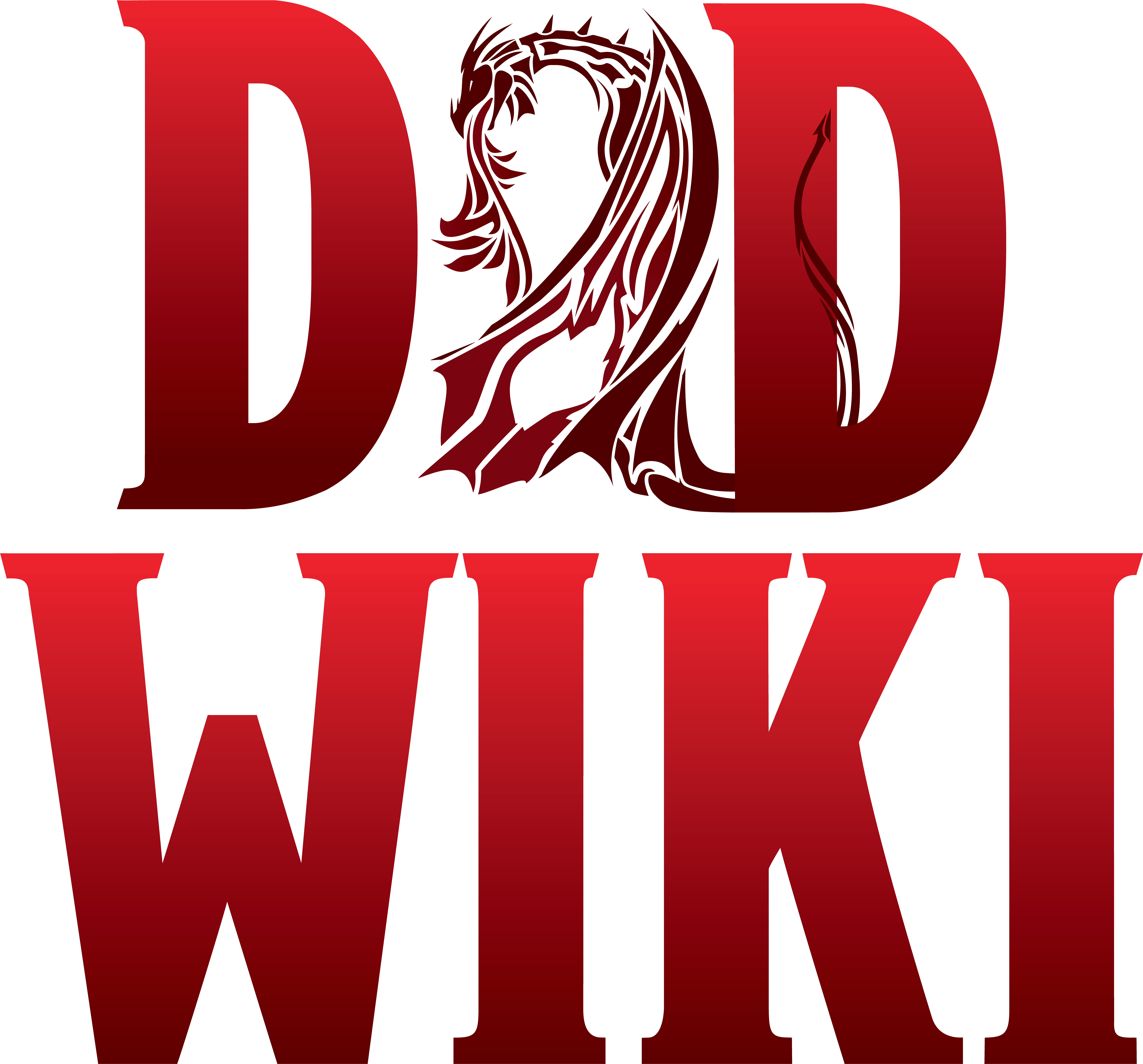 D&d Logo Png Clip Art Black And White Library (8192x8192), Png Download