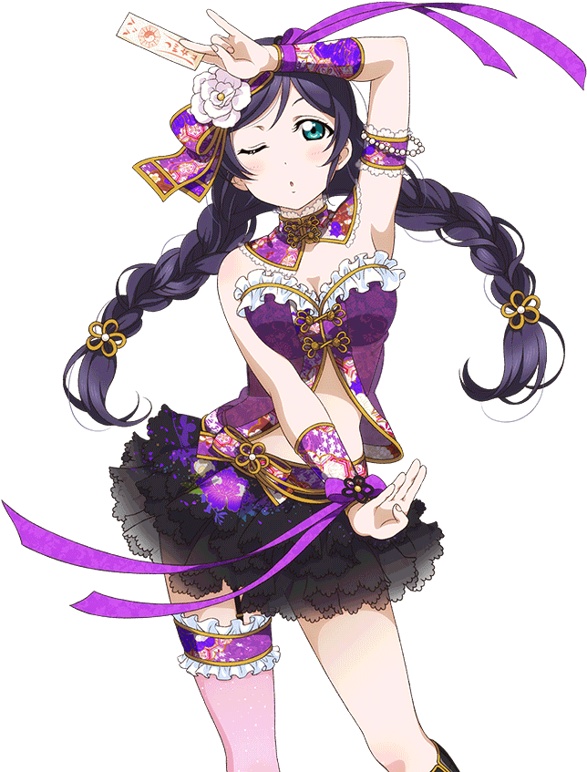 Transparent - Idolized - Nozomi Tojo China Dress (1024x1024), Png Download