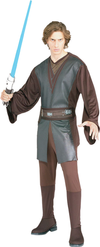 Star Wars Anakin Skywalker Adult Costume (500x793), Png Download