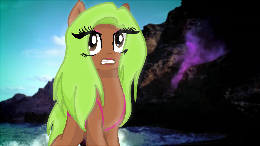 Ponycakesofsweetness, Fanart, Music Video, Nicki Minaj, (873x739), Png Download
