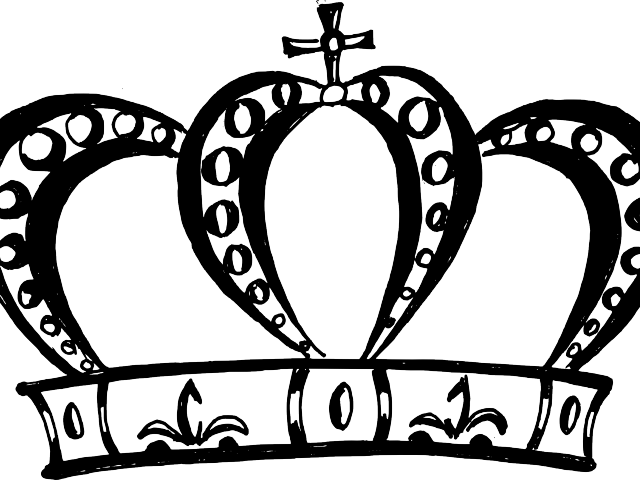Crown Png - Crown Png Black (640x480), Png Download