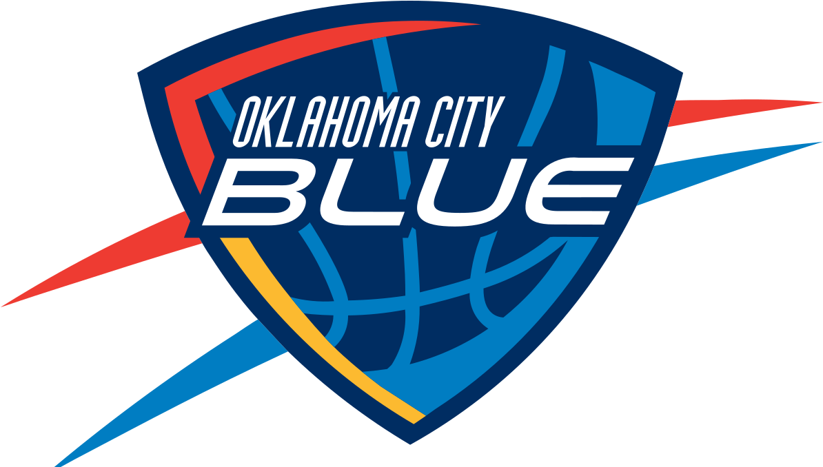 Okc Blue Logo - Nba G League Team Logos (1200x677), Png Download