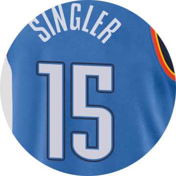 Oklahoma City Thunder Kyle Singler - Sports Jersey (360x360), Png Download