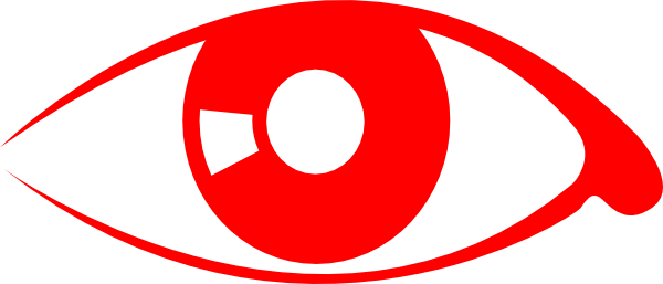 Gallery For > Bloodshot Eyeball Clipart - Clip Art (600x257), Png Download