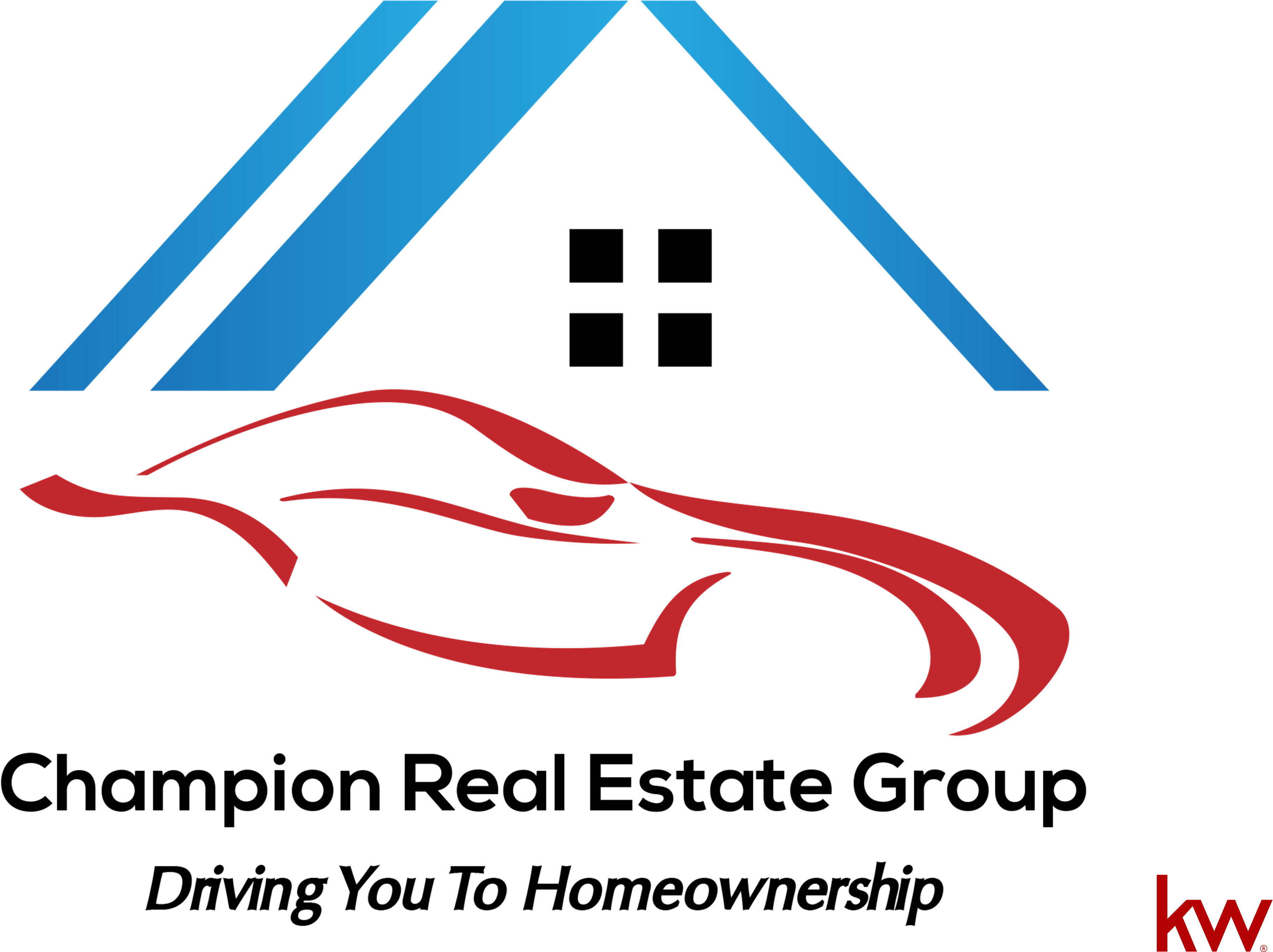 Champion Real Estate Group - Sign (4051x2886), Png Download