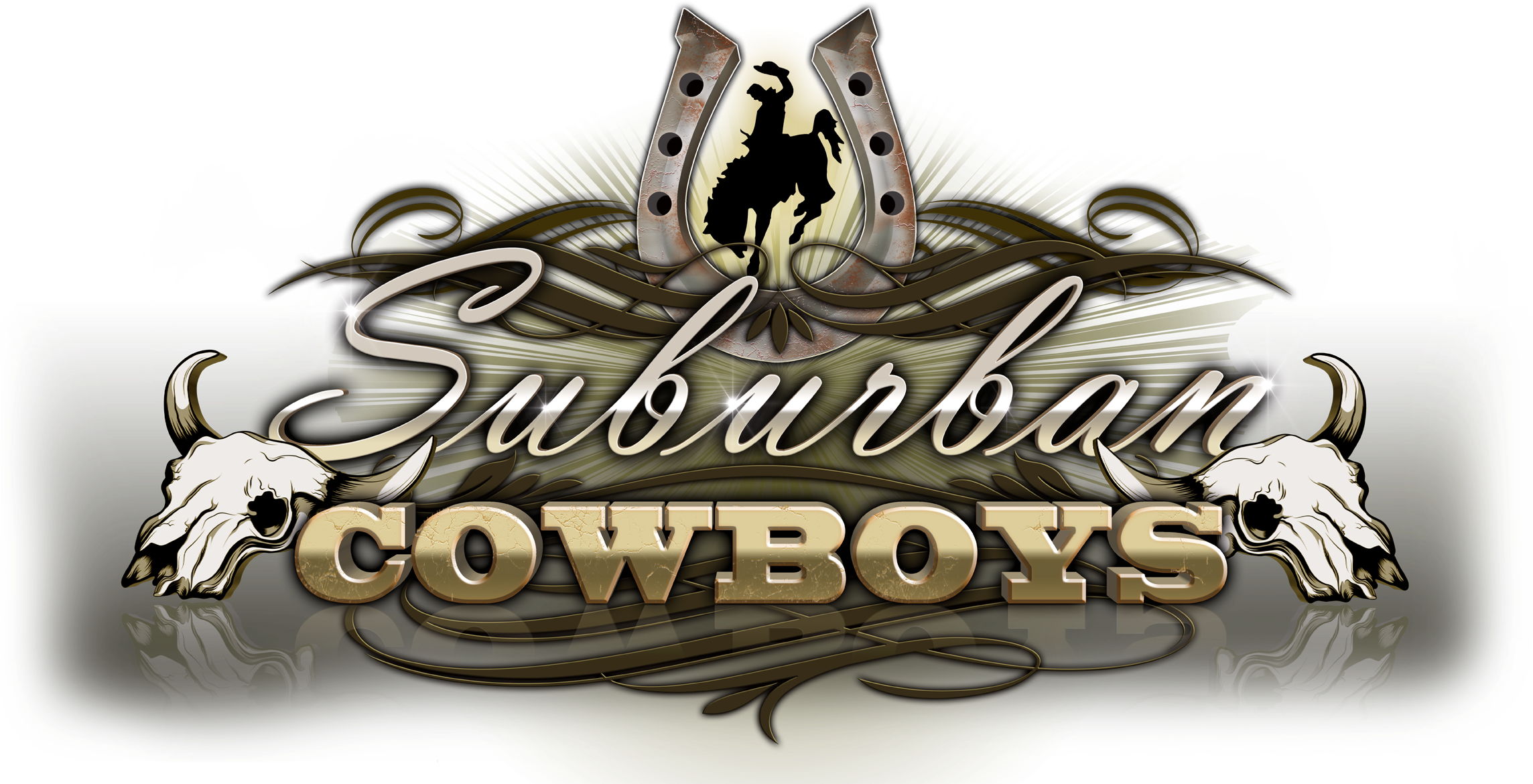 Suburban Cowboys Logo (2287x1184), Png Download