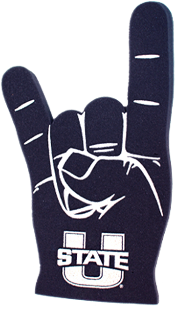 Zephyr Utah State Aggies Navy Blue Leather Mission (800x800), Png Download