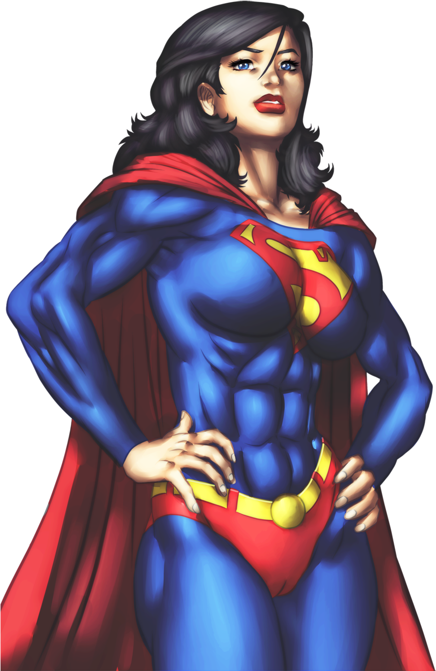 Superwomen - Superwoman Transparent (900x1394), Png Download