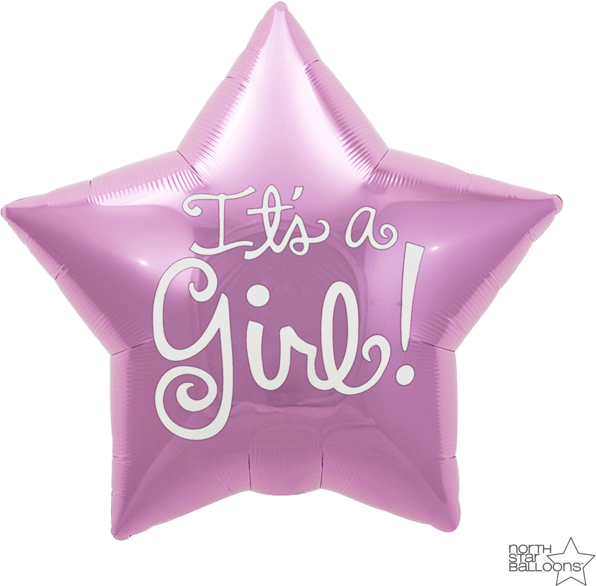 It's A Girl 22 In* (1000x1000), Png Download