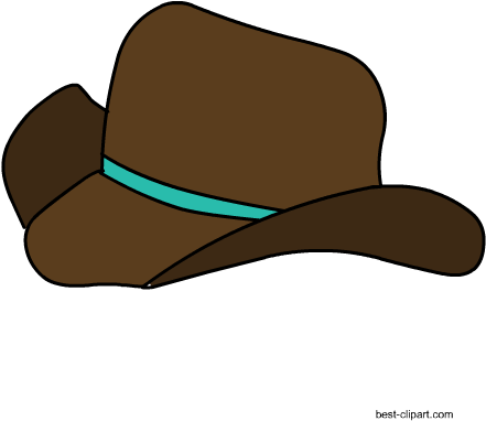 Free Western Cowboy Hat Png Clip Art Image - Cowboy Hat (450x450), Png Download