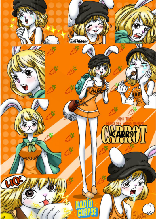 Download HD One Piece Carrot Tribut By Radiocorpse On Deviantart - One
