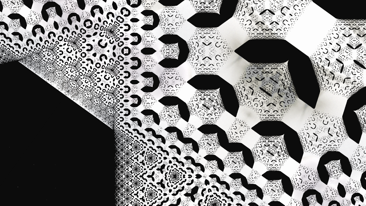 Sand Dollar Fractal (1280x720), Png Download