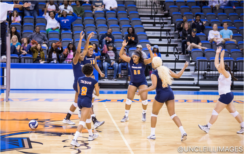 Volleyball Defeats Sau On Day 2 Of Tournament - Volleyball (1161x521), Png Download