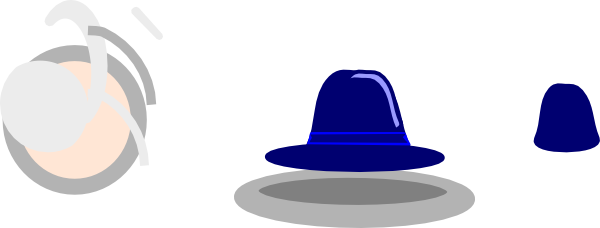 Blue Hat Svg Clip Arts 600 X 228 Px (600x228), Png Download
