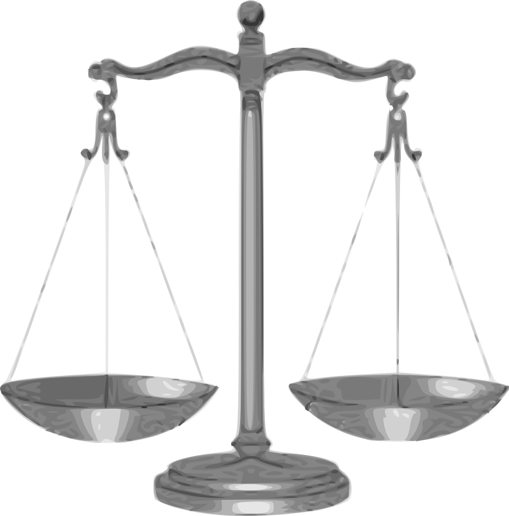 Scale Of Justice - Uk High Court Logo (1009x1024), Png Download