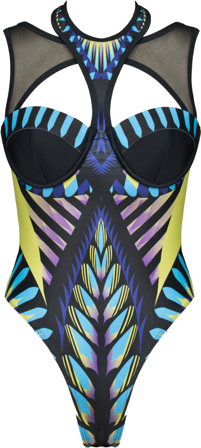 Marrak One-piece Swimsuit - Swimsuit (1367x2048), Png Download