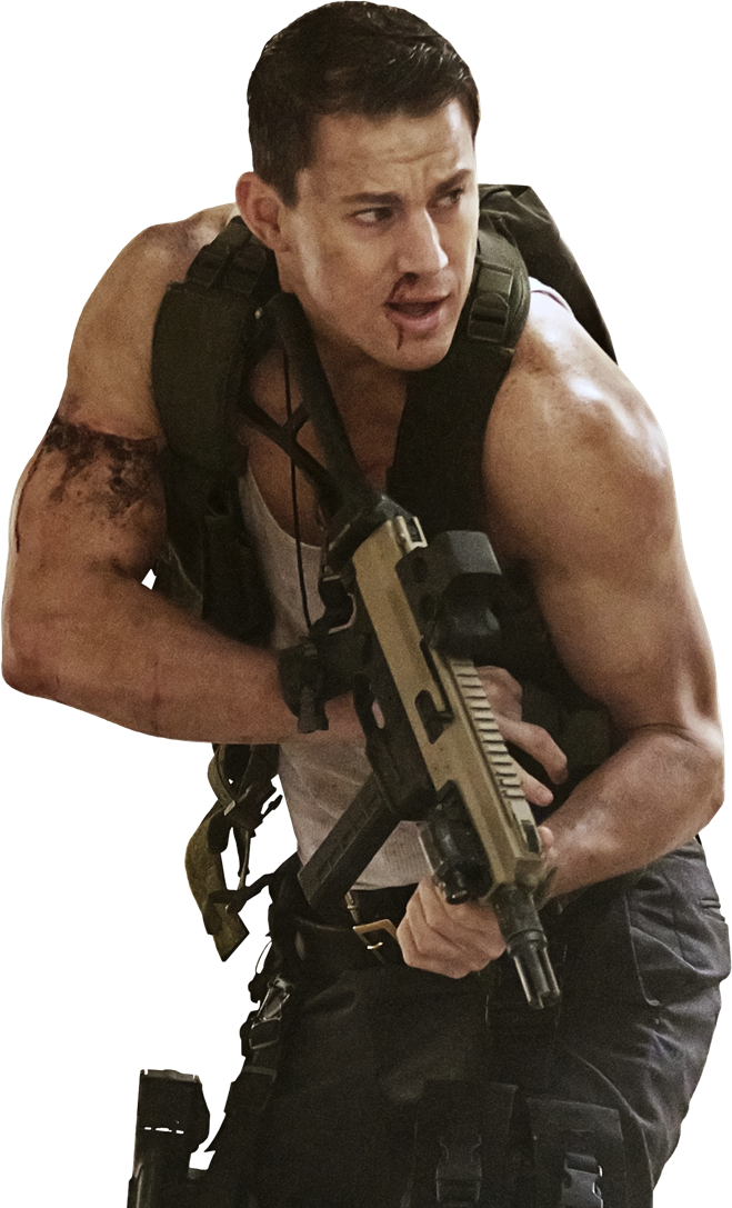 Channing Tatum Png Clipart - Channing Tatum White House Down (659x1087), Png Download