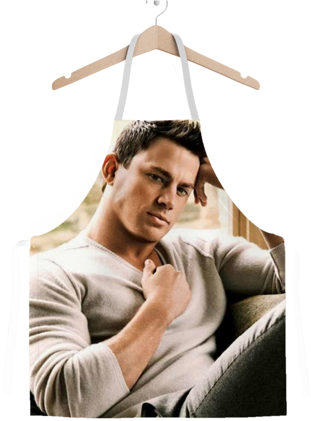 Channing Tatum ﻿classic Sublimation Adult Apron - Channing Tatum Hot (900x900), Png Download