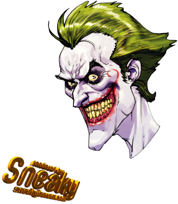 Joker - Batman Arkham Asylum Character Bio (349x400), Png Download