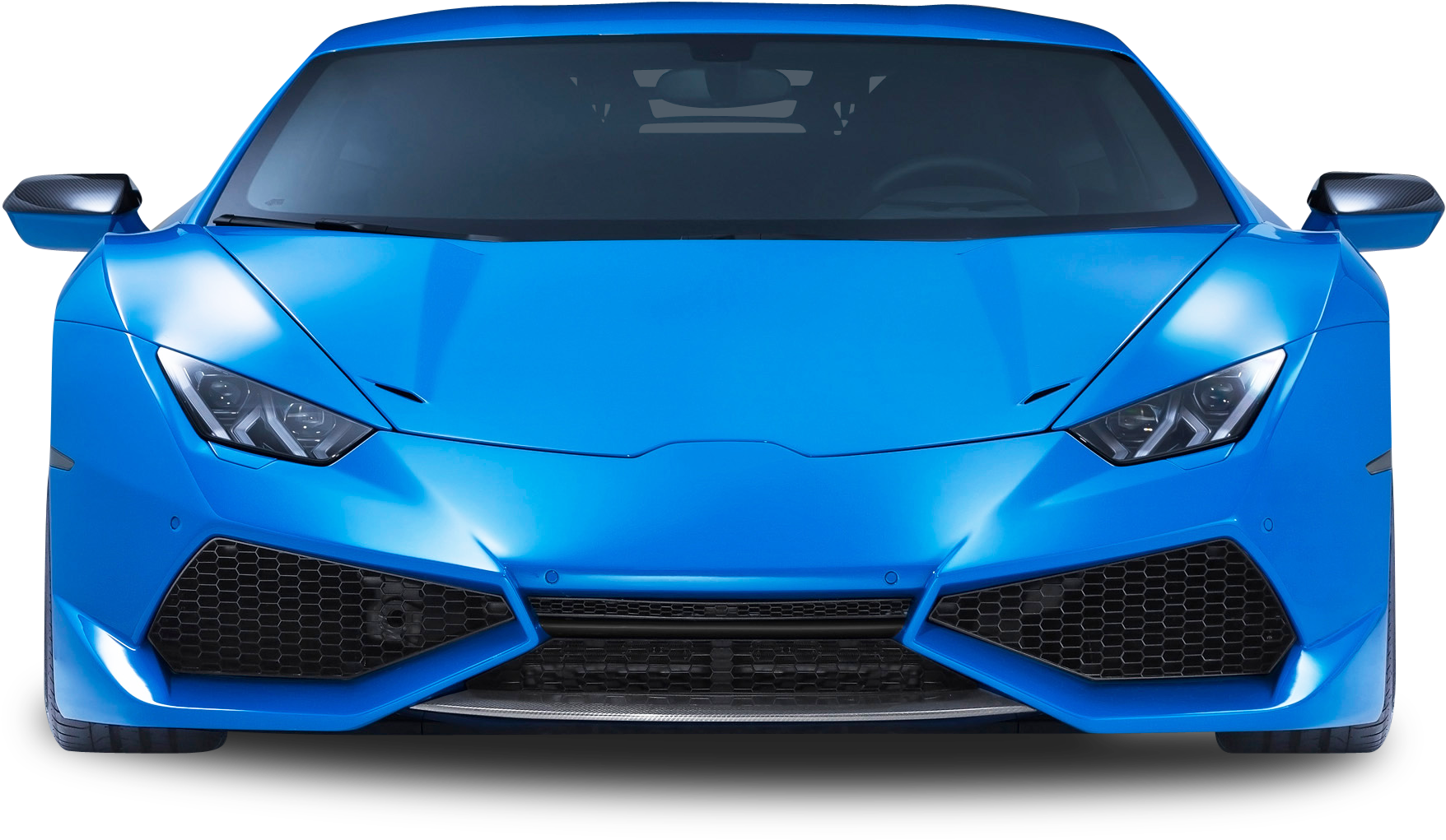 Car Front View Png - Lamborghini Huracan Front View (1926x1176), Png Download