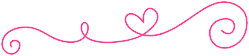 Love Text Clipart Divider - Divider Pink Transparent (846x193), Png Download