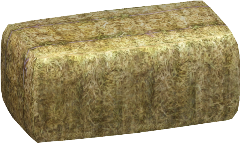 Hay Bale - Ottoman (831x831), Png Download