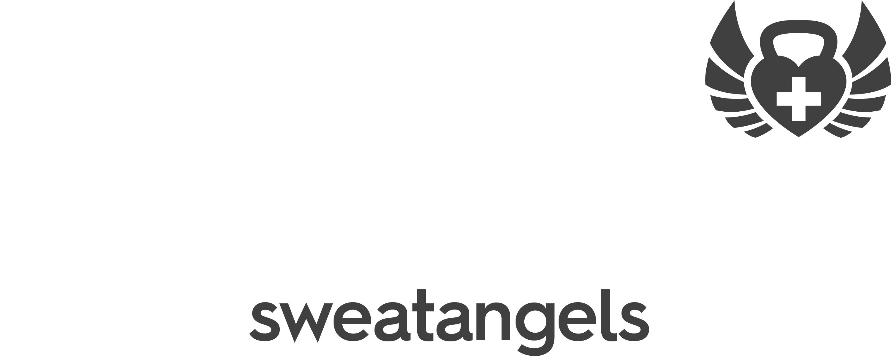 Sweatangels Logo Placeholder White - High Chair (3958x1564), Png Download