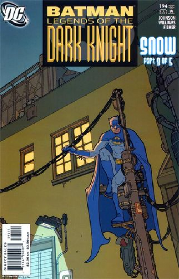 Купете Comics 2005-10 Batman Legends Of The Dark Knight - Seth Fisher Comic Artist (950x950), Png Download